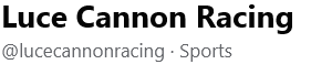 Luce Cannon Racing
